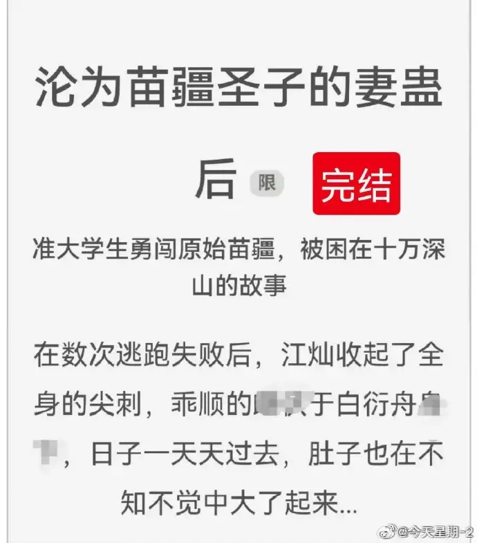 沦为苗疆圣子的妻蛊后全文txt下载_免费阅读完结版资源_狐狸雨小说在线观看
